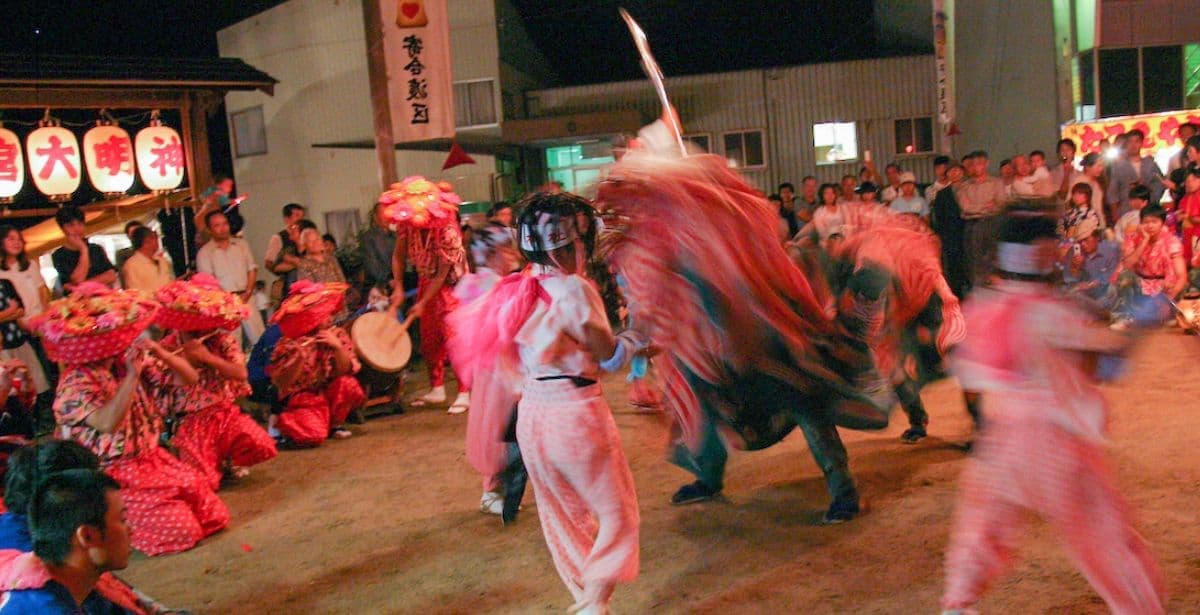 奈川の催事_獅子舞